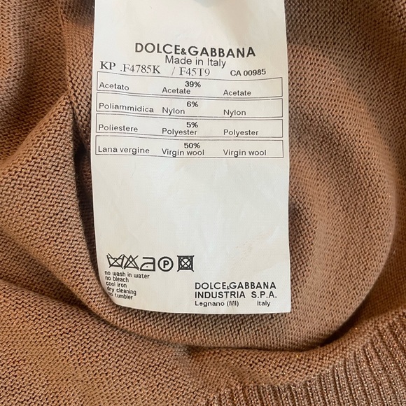 Dolce and Gabbana Turtleneck Virgin Wool size 40 or US size 4 - Picture 4 of 7